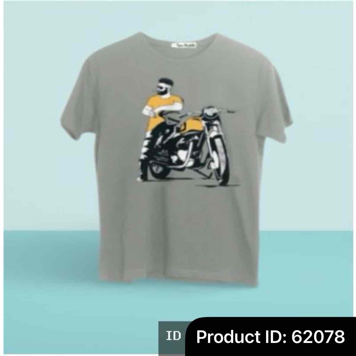 Men's Fashionable T-shirt with free wallet